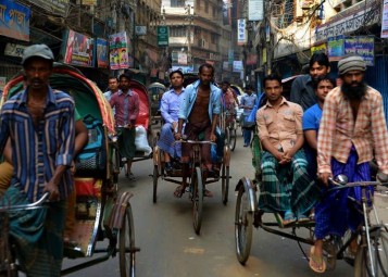 The hectic beat of Dhaka