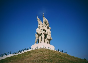 A monument in Chechnya