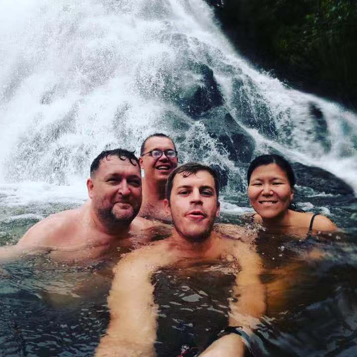 Kepirohi Waterfall in Pohnpei