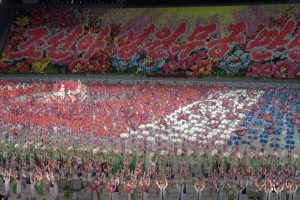 Mass Games North Korea Pyongyang