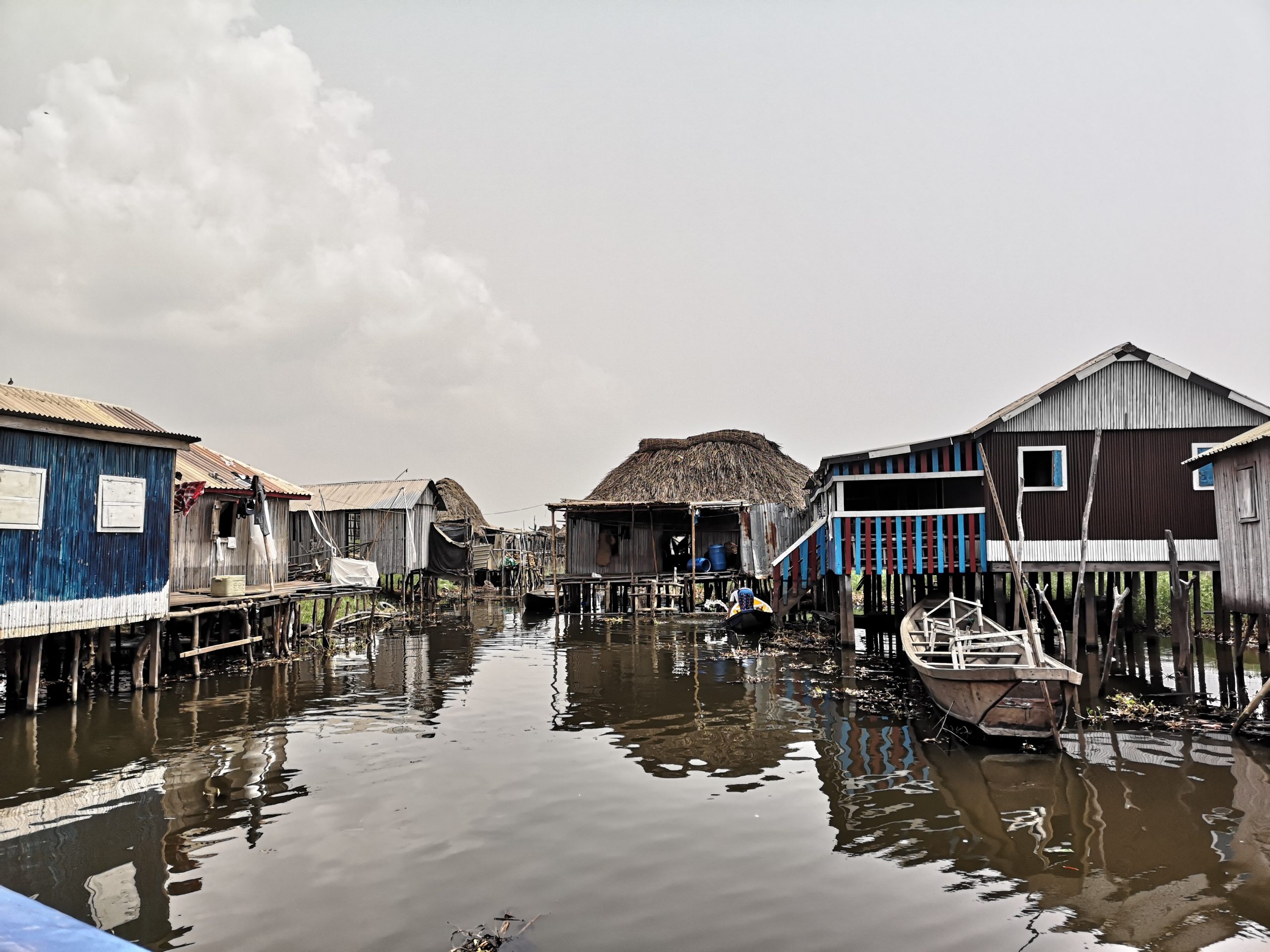 The stilted city of Ganvie in Benin