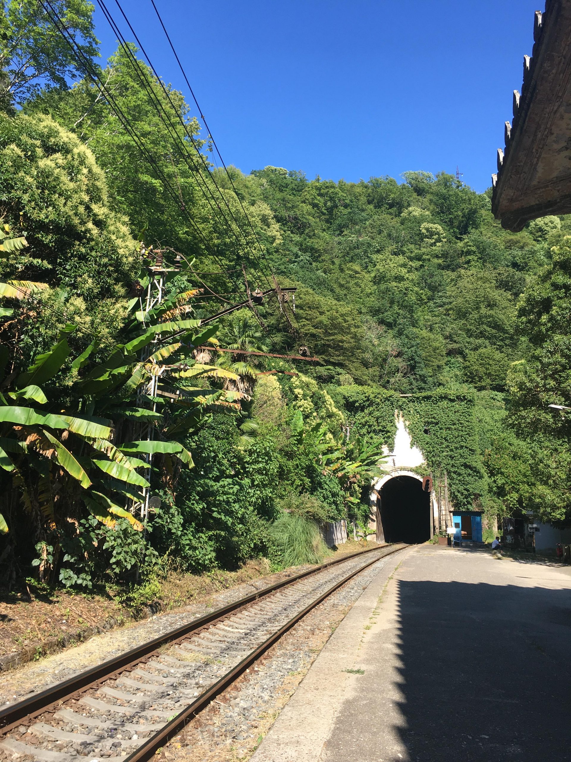 While visiting Abkhazia, David Stone stumbled on a train tunnel