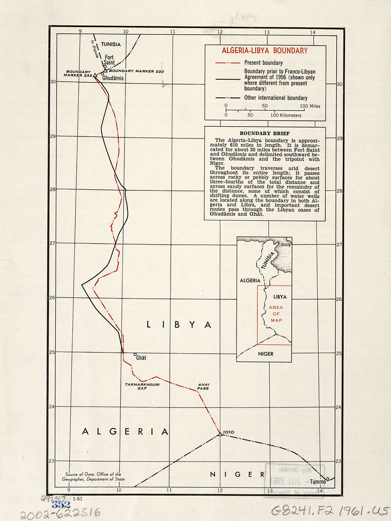 Maps of Algeria — Young Pioneer Tours