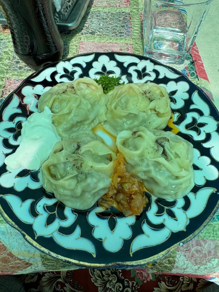 Central Asian Cuisine Manti