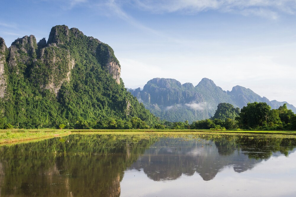 Laos tours landscape