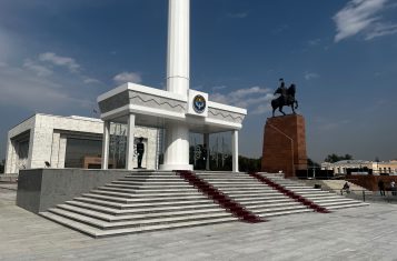 Ala Too Square Bishkek Flagpole Manas