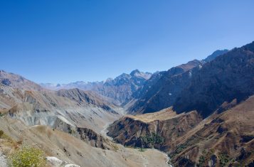 Mountains in Tajikistan