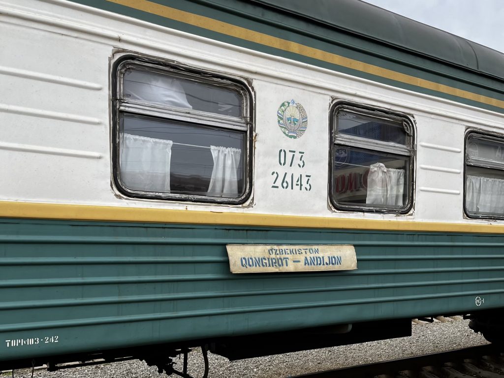 Uzbek Train Andijan Kungirot