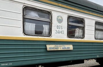 Uzbek Train Andijan Kungirot