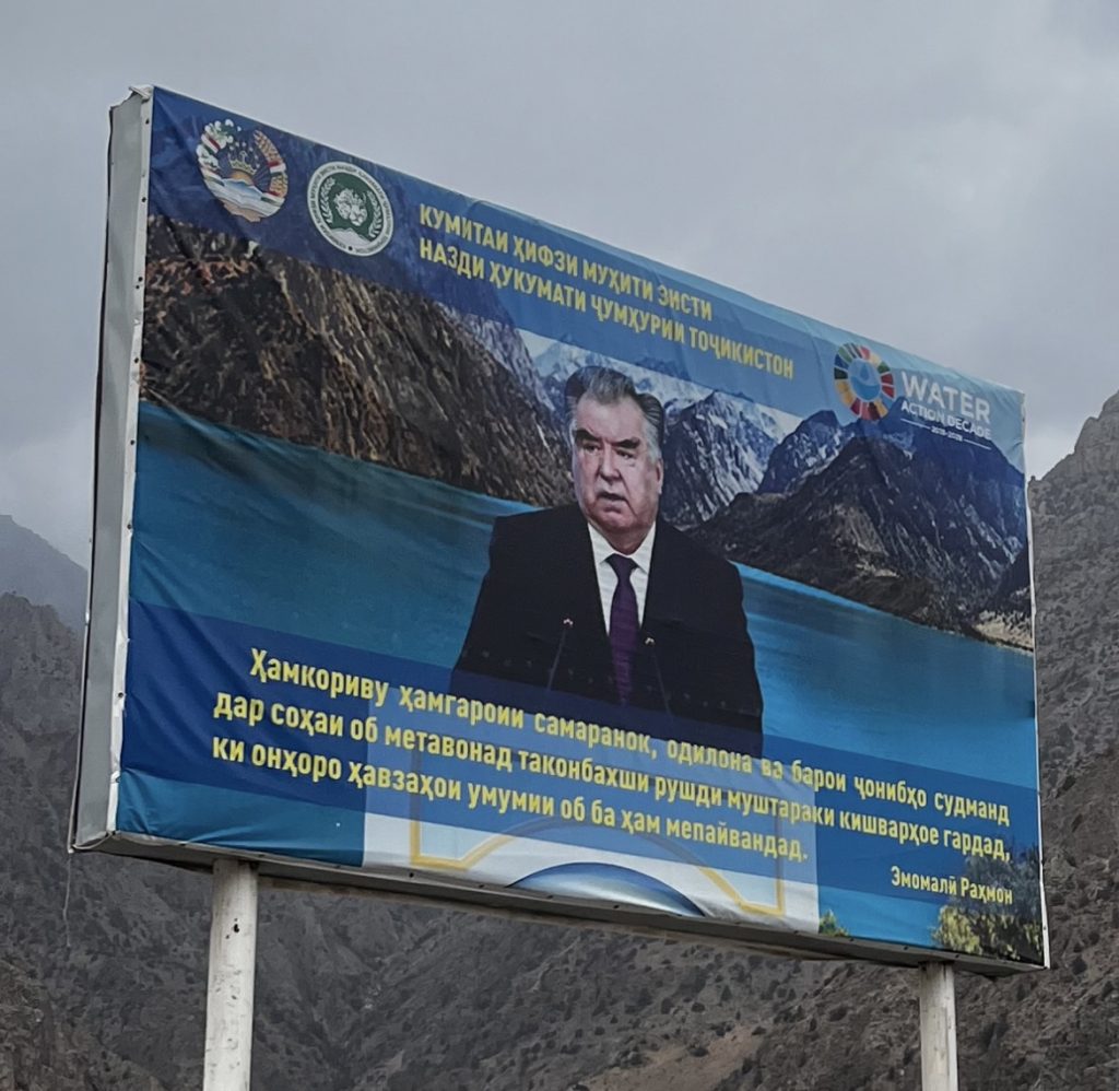 Learning and speaking the Tajik language can take many different forms, like learning the President's quotes!