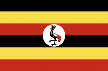 The Flag of Uganda