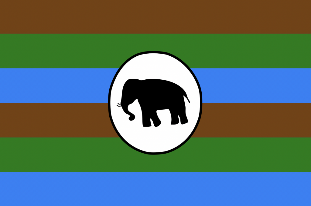 The flag of the Acholi People.