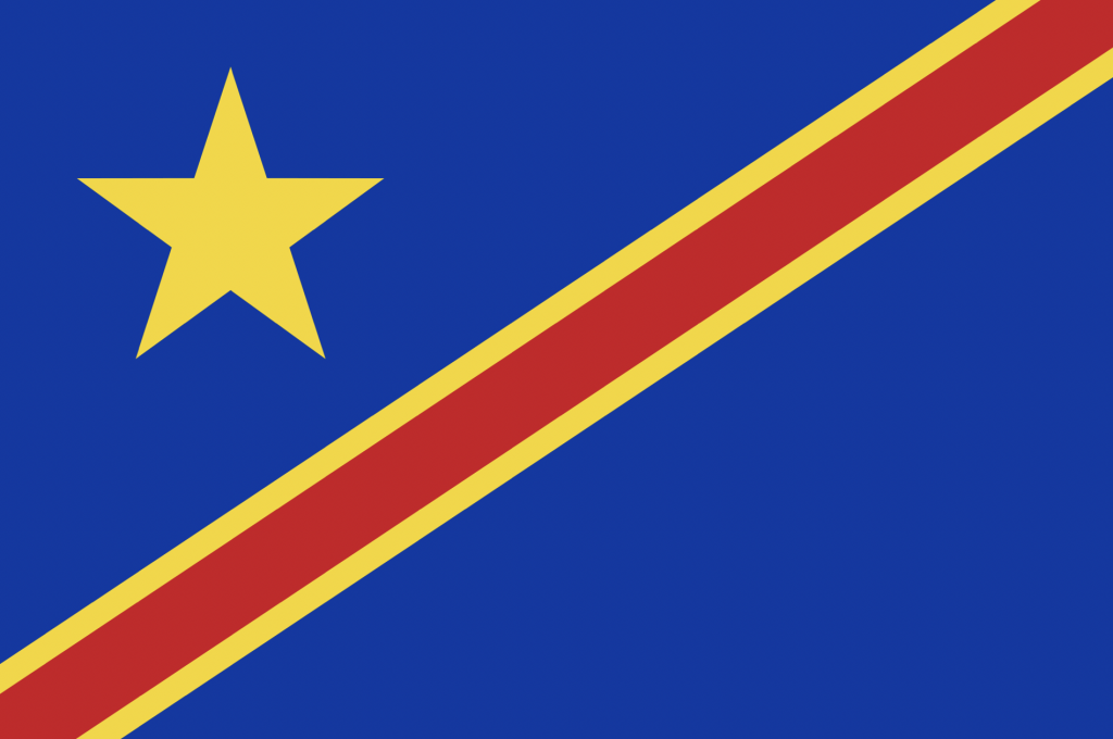 The second national DRC flag (1963-1971)