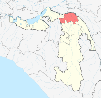 map of Adygea