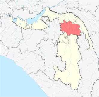 map of Adygea