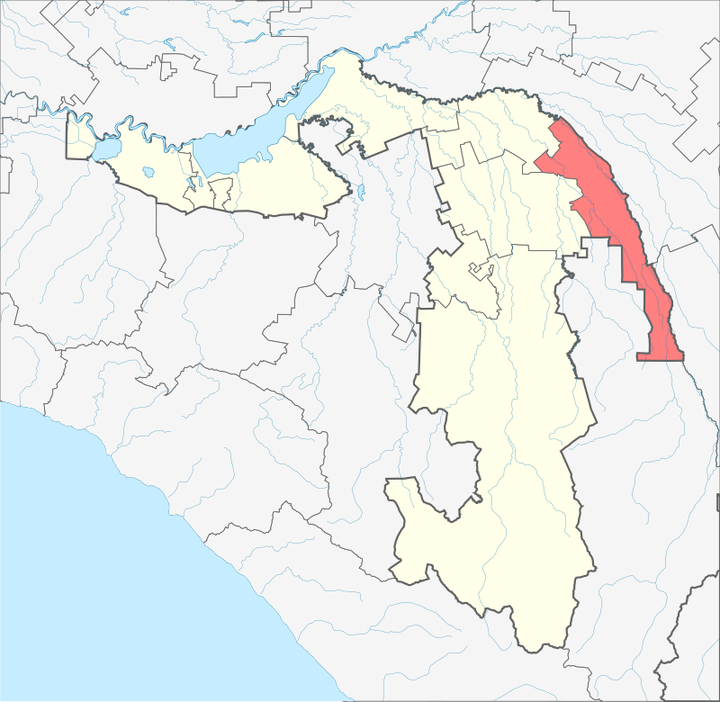 map of Adygea