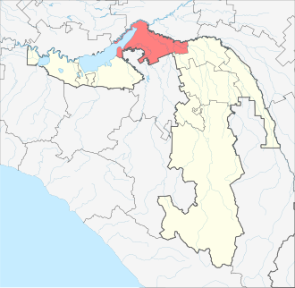 map of Adygea