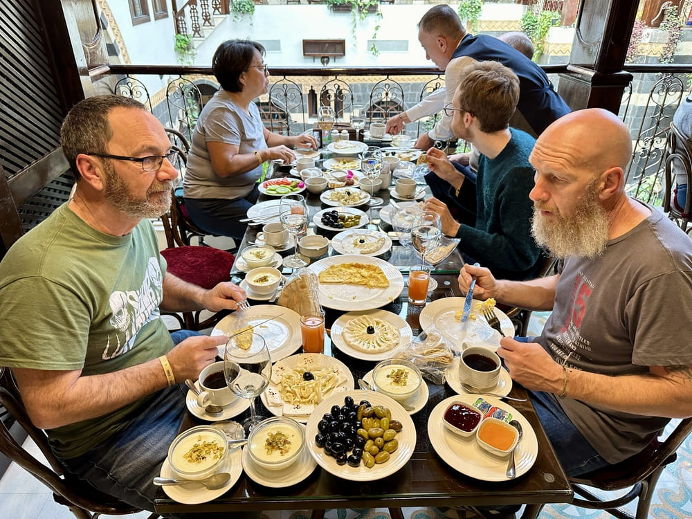 Syrian cuisine breakfast