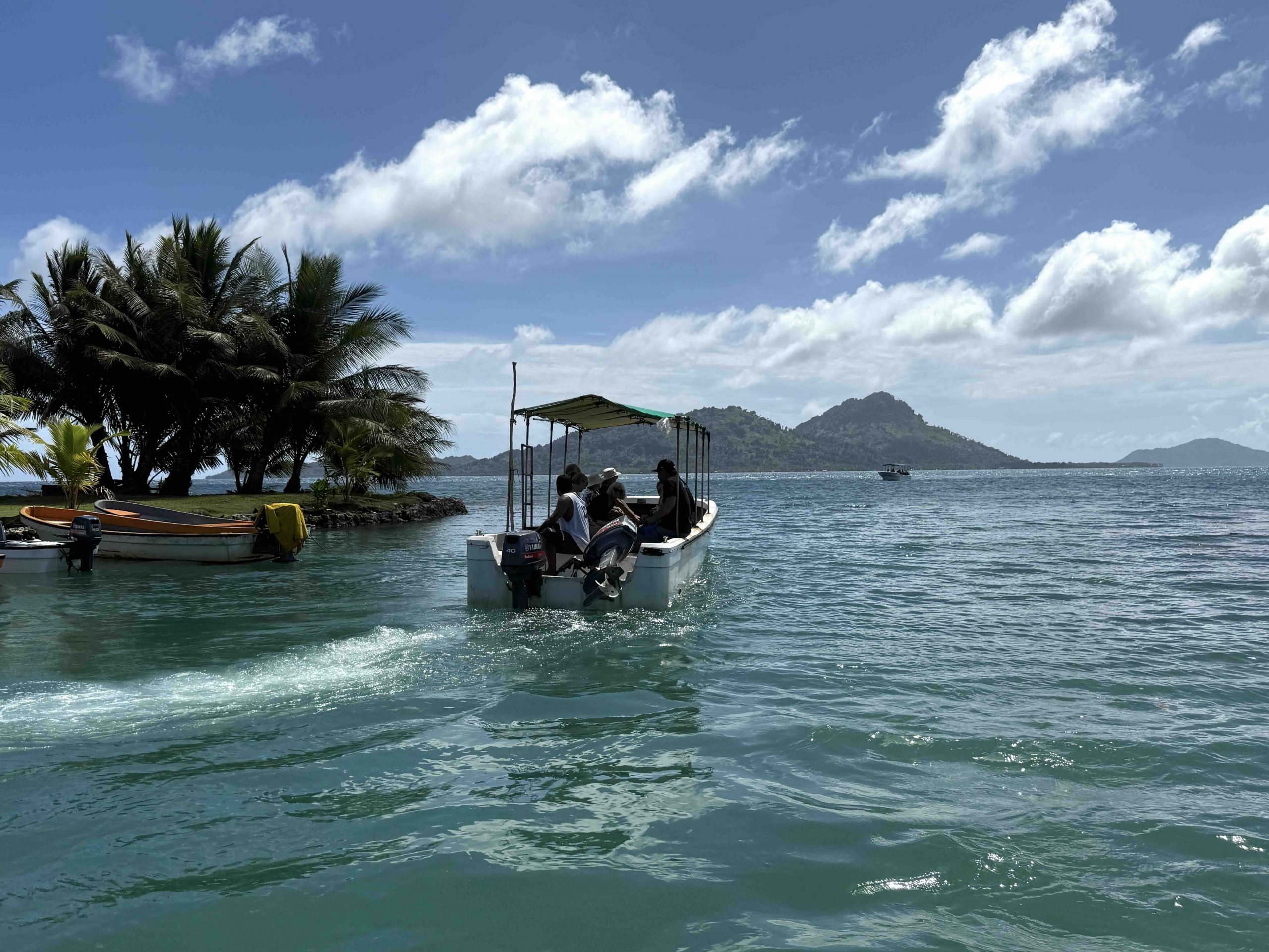 Island Hopping to Tonoas Island during a Micronesia Tour