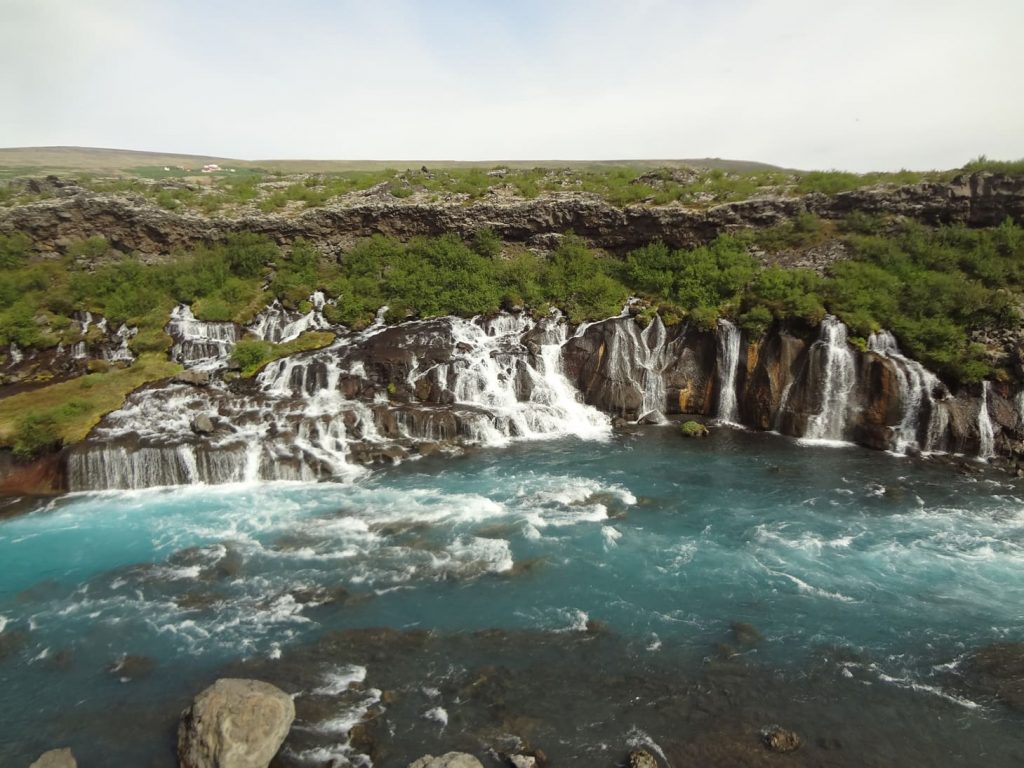 Iceland waterfalls Young Pioneer Tours