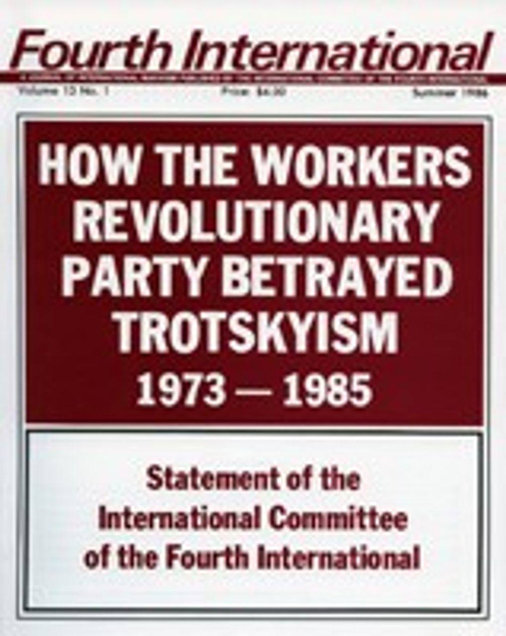 Workers Revolutionary Party