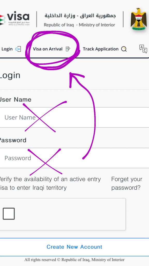iraq visa update
