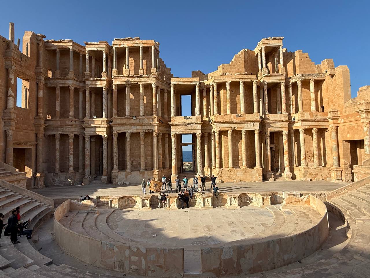 Visiting Sabratha