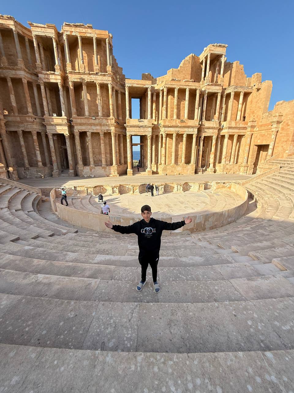 Visiting Sabratha